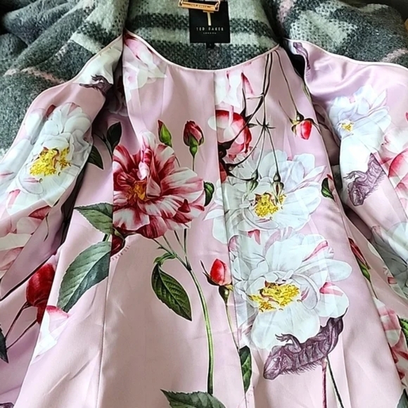Ted Baker Check Coat - Picture 6 of 16